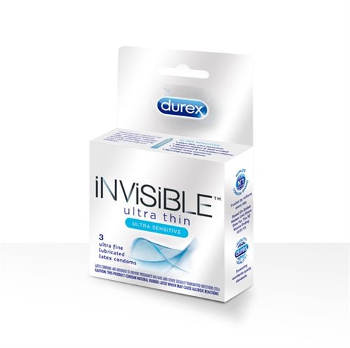 Durex Invisible Pack - TruLuv Novelties