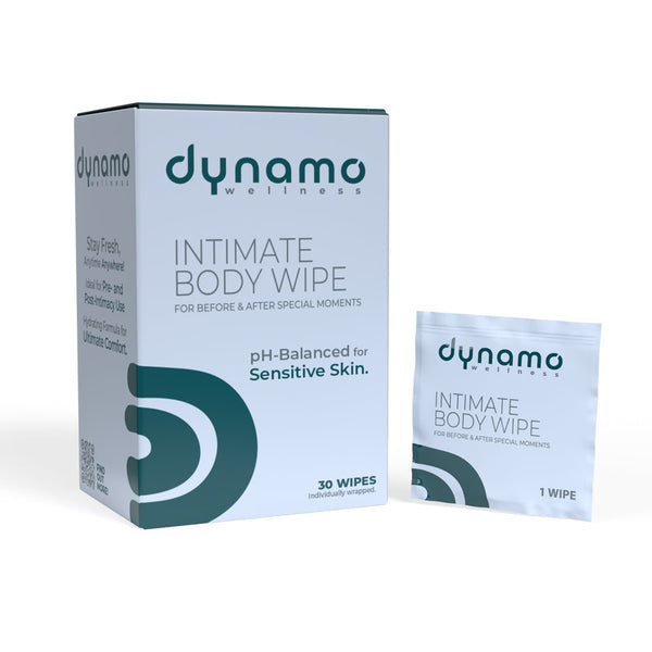 Dynamo Wellness Intimate Body Wipe - 30 Pack - TruLuv Novelties