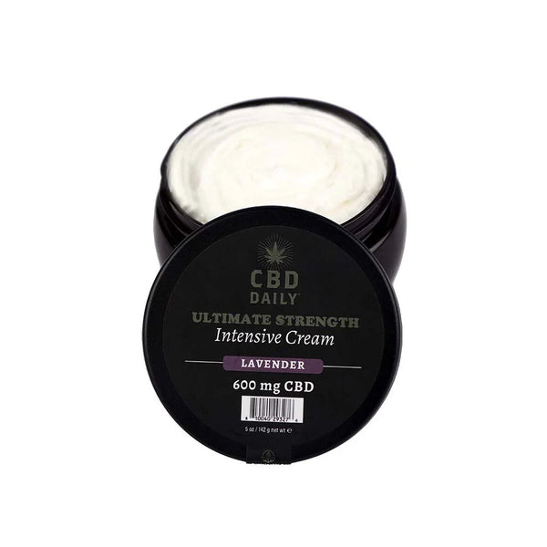 Earthly Body CBD Cream Lavender 5 oz. - TruLuv Novelties