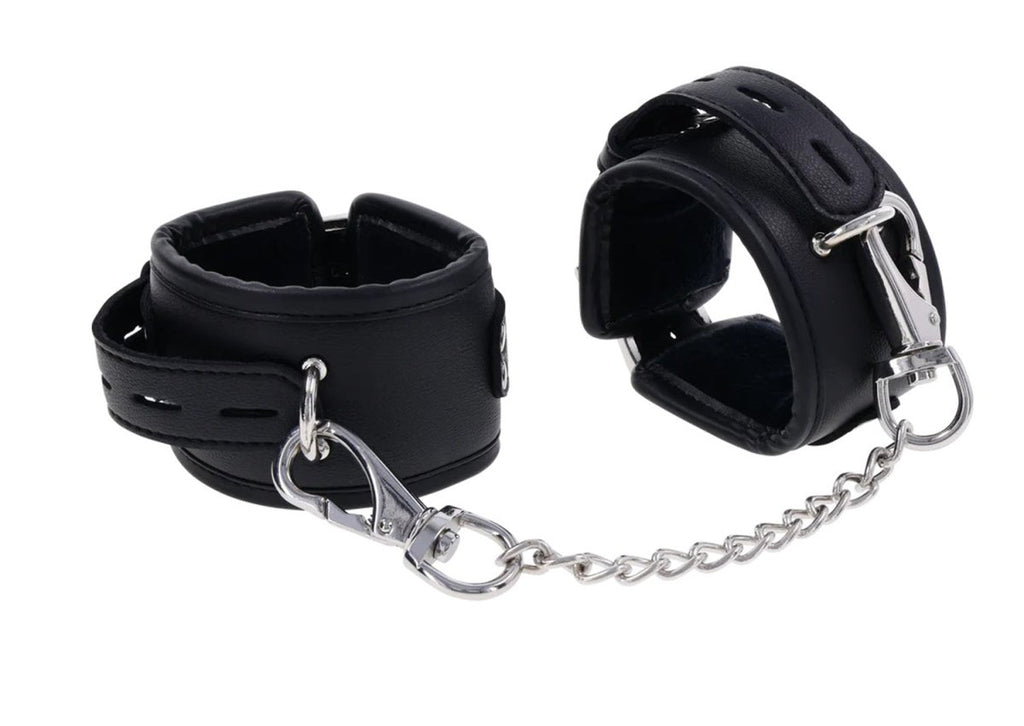 Edge Handcuffs - Black - TruLuv Novelties