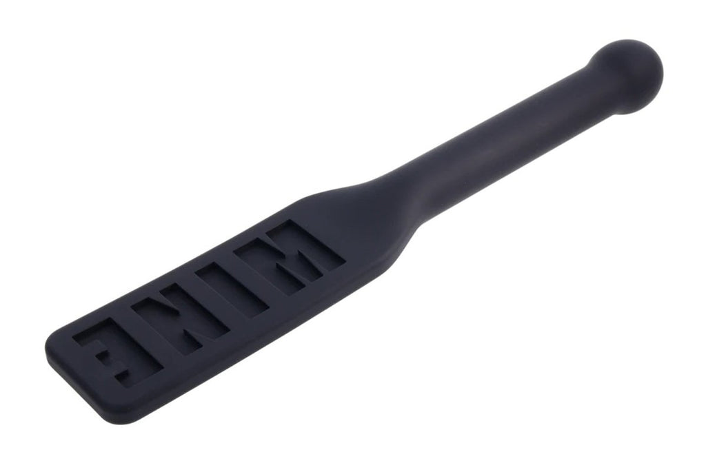 Edge Mine Silicone Paddle - Black - TruLuv Novelties