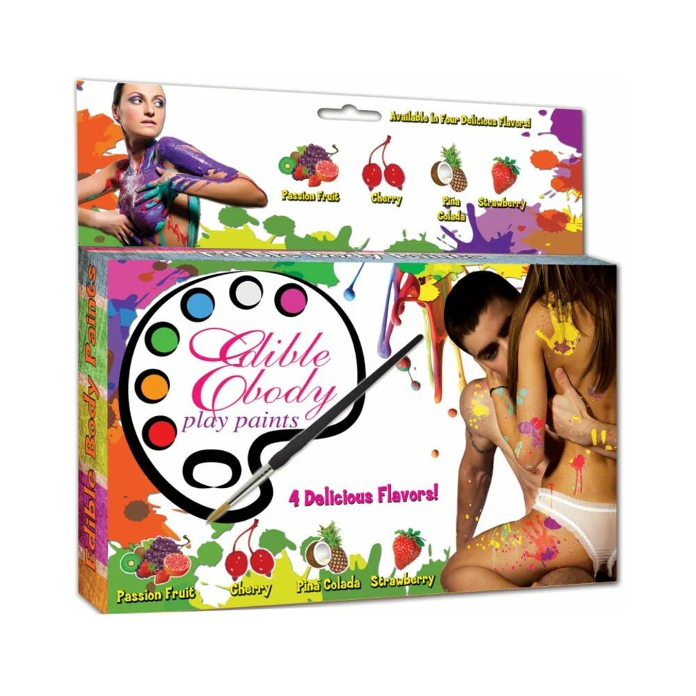 Edible Body Play Paints - TruLuv Novelties