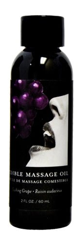 Edible Massage Oil - Grape - 2 Fl. Oz. - TruLuv Novelties