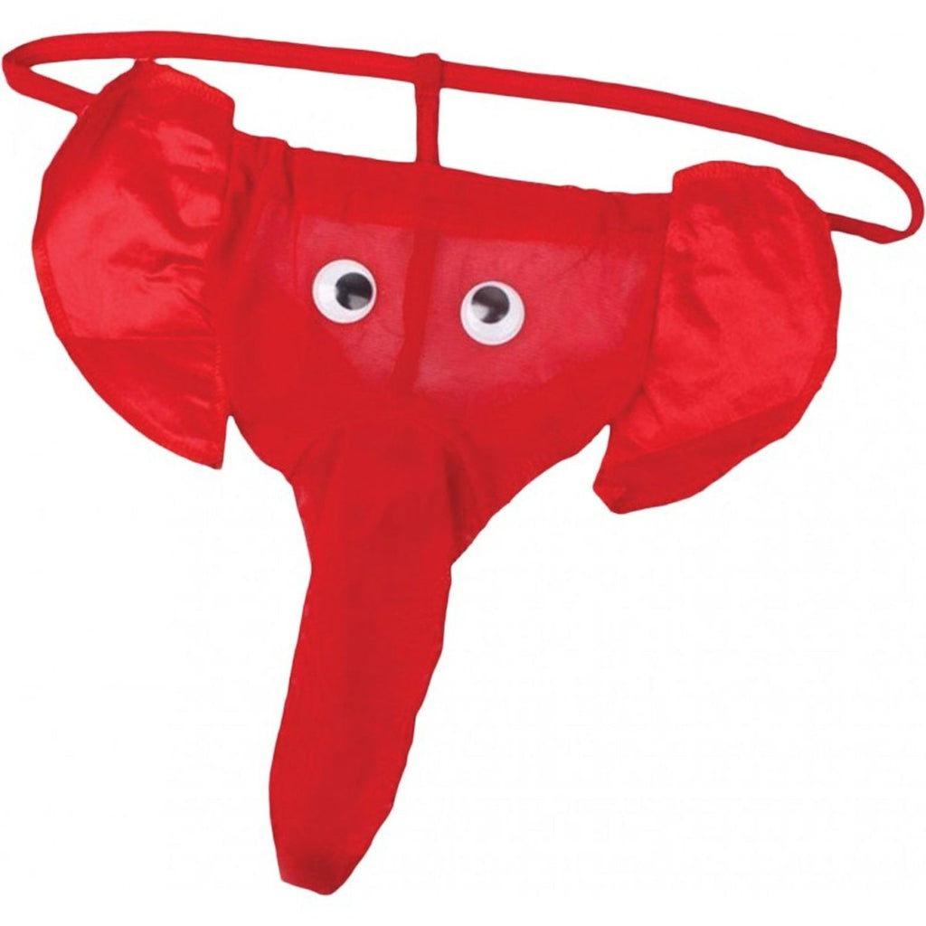 Elephant Thong - Red - One Size - TruLuv Novelties