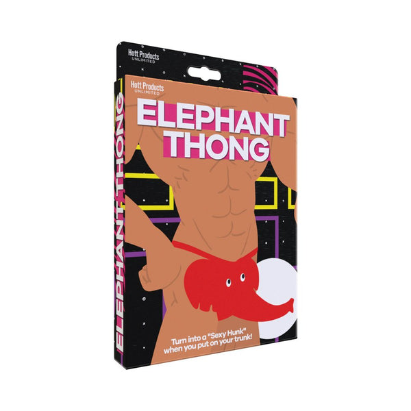 Elephant Thong Red O/S - TruLuv Novelties