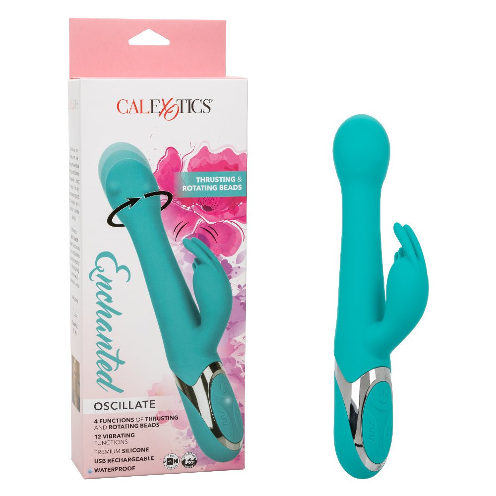 Enchanted Oscillate - Turquoise - TruLuv Novelties