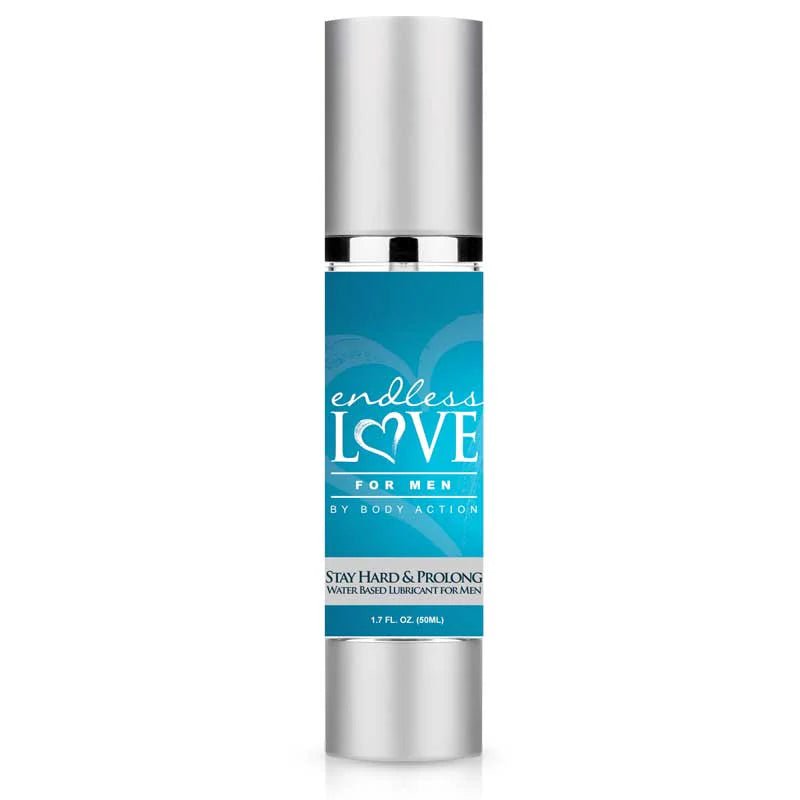 Endless Love For Men Stay Hard & Prolong Lube 1.7oz - TruLuv Novelties