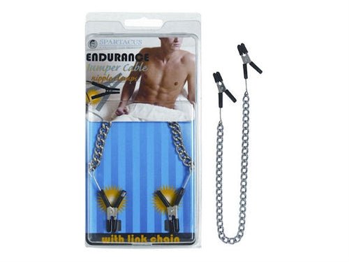 Endurance Jumper Cable Clamps - Link Chain - TruLuv Novelties