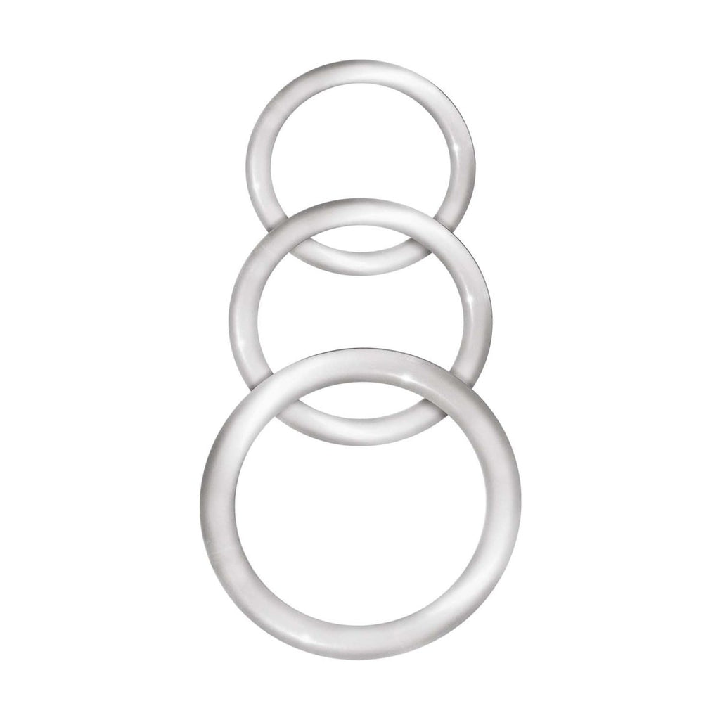 Enhancer Silicone Cockrings - Clear - TruLuv Novelties
