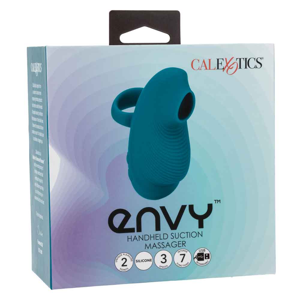 Envy Handheld Suction Massager - Blue - TruLuv Novelties