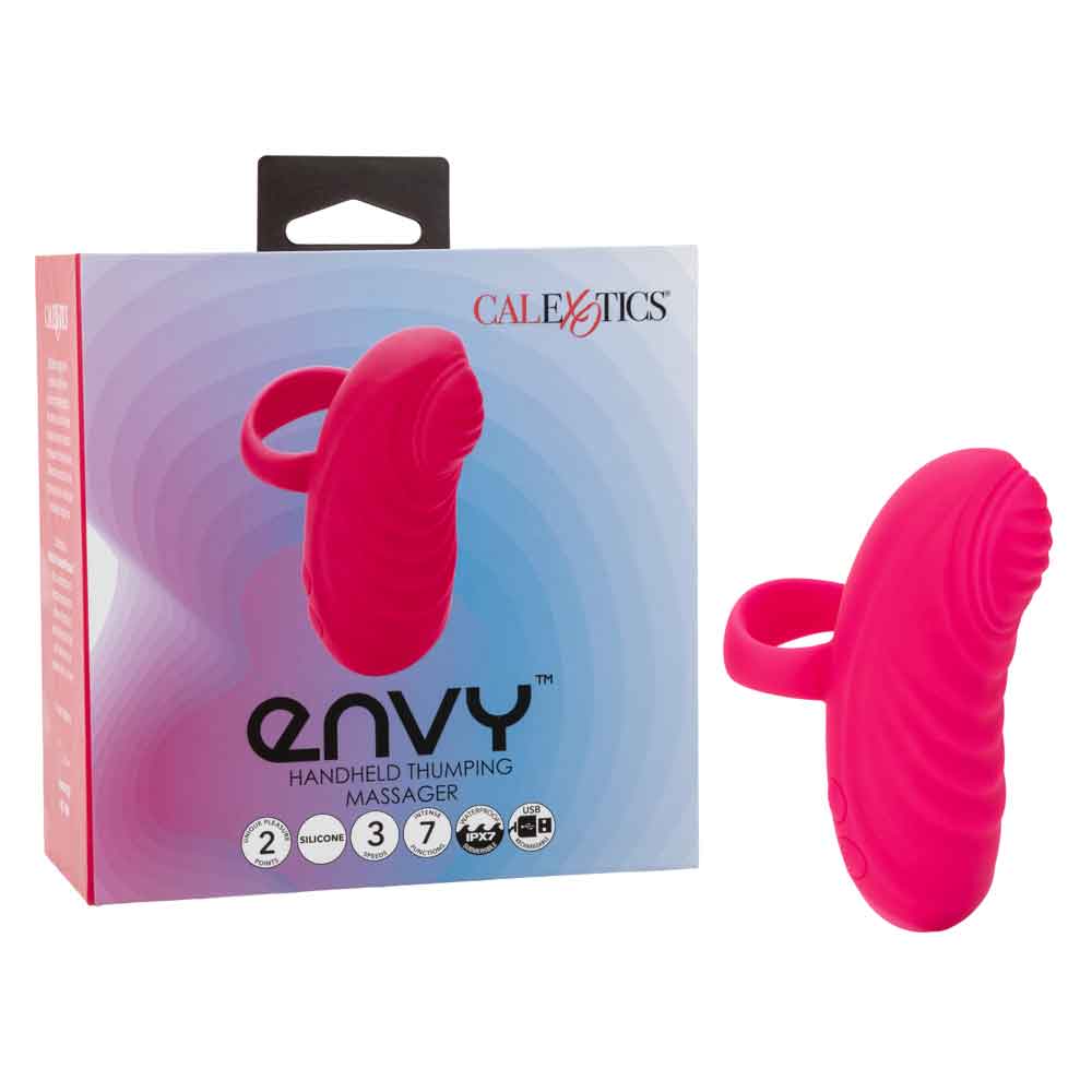 Envy Handheld Thumping Massager - Pink - TruLuv Novelties