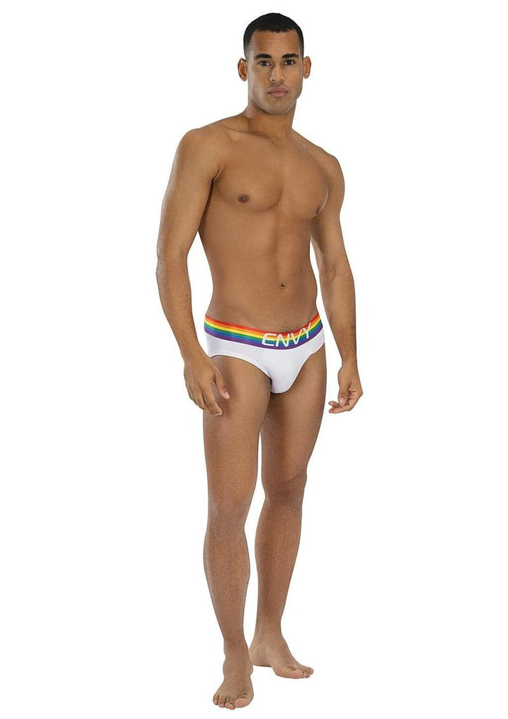 Envy Rainbow Radiant White and Rainbow Med Lg - TruLuv Novelties