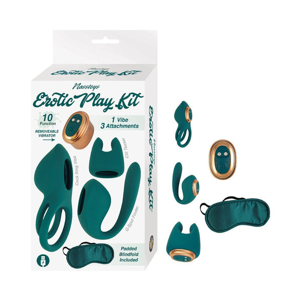 Exotic Play Kit 5-Piece Set Green - TruLuv Novelties