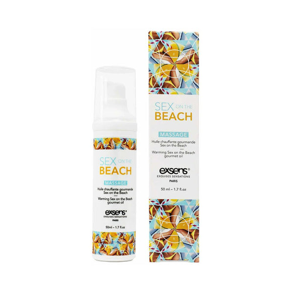 Exsens Warming Massage Oil Sex on the Beach 1.7 oz. - TruLuv Novelties