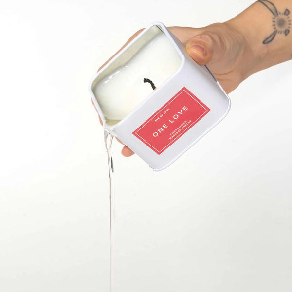 Eye of Love One Love Attract Him Pheromone Massage Candle - TruLuv Novelties