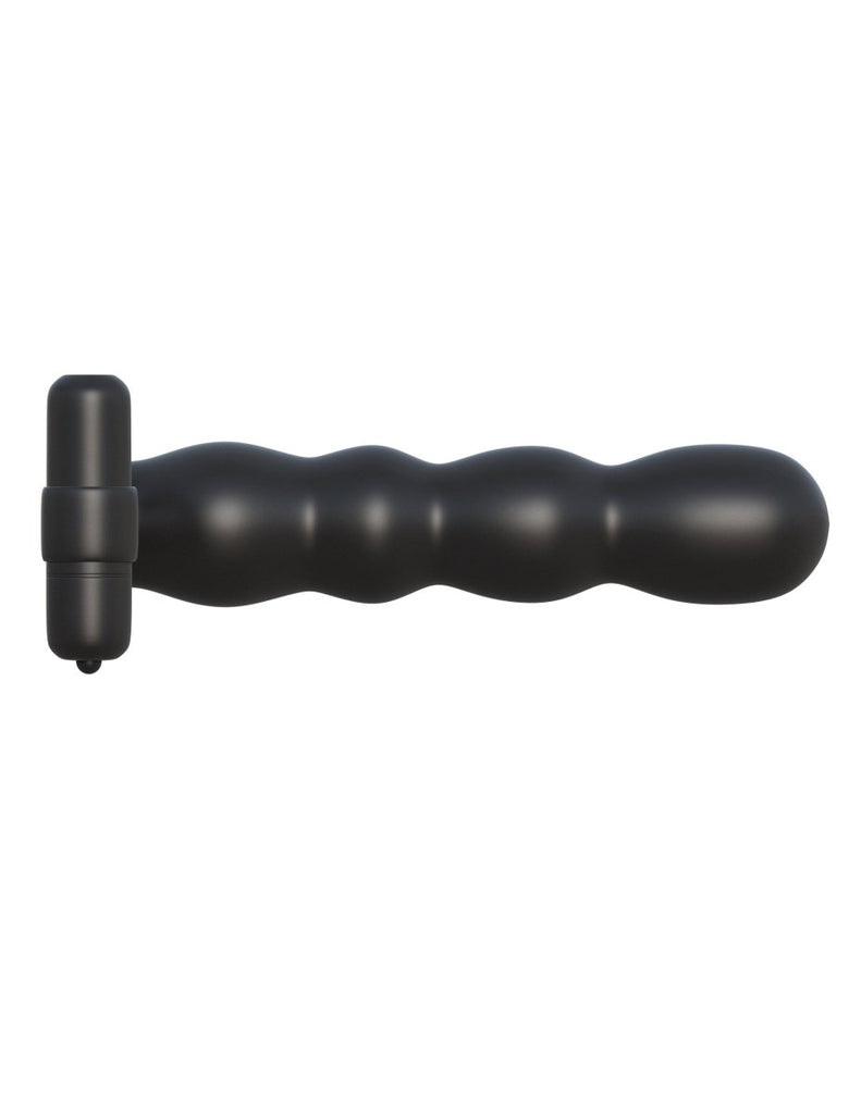 Fantasy C - Ringz Posable Partner Double Penetrator - Black - TruLuv Novelties
