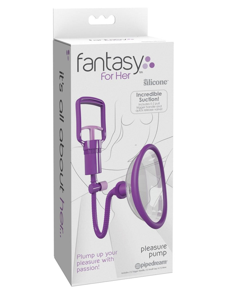 Fantasy for Her Manual Pleasure Pump - Purple - TruLuv Novelties