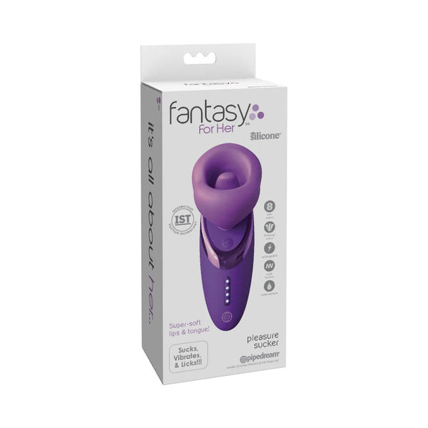 Fantasy for Her Pleasure Sucker Purple - TruLuv Novelties