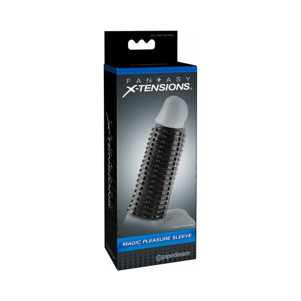Fantasy X - tensions Magic Pleasure Sleeve Black - TruLuv Novelties