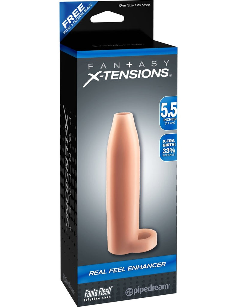 Fantasy X-Tensions Real Feel Enhancer - Flesh - TruLuv Novelties