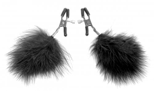 Feathered Nipple Clamps - TruLuv Novelties