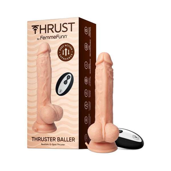 FemmeFunn Thruster Baller Nude - TruLuv Novelties