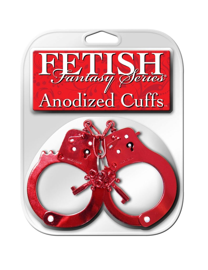 Fetish Fantasy Anodized Cuffs - TruLuv Novelties
