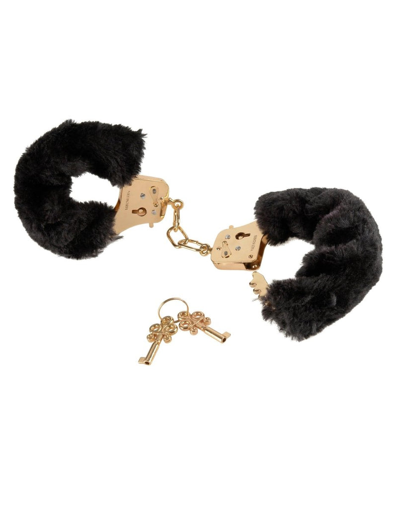 Fetish Fantasy Gold Deluxe Furry Cluffs - TruLuv Novelties