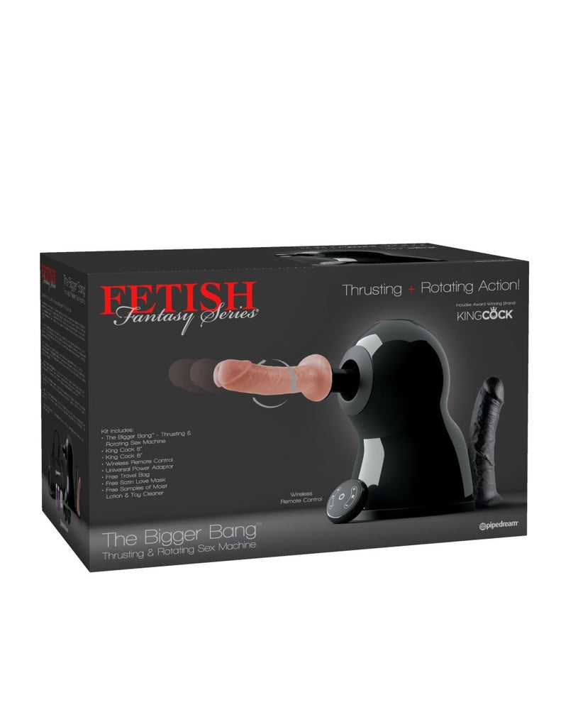 Fetish Fantasy the Bigger Bang Thrusting & Rotating Sex Machine - TruLuv Novelties