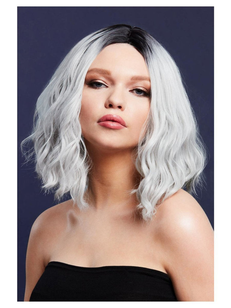 Fever Cara Wig - Two Toned Blend - Ice Silver - TruLuv Novelties