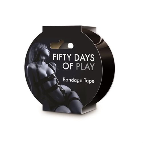 Fifty Days of Play - Bondage Tape - Black - TruLuv Novelties