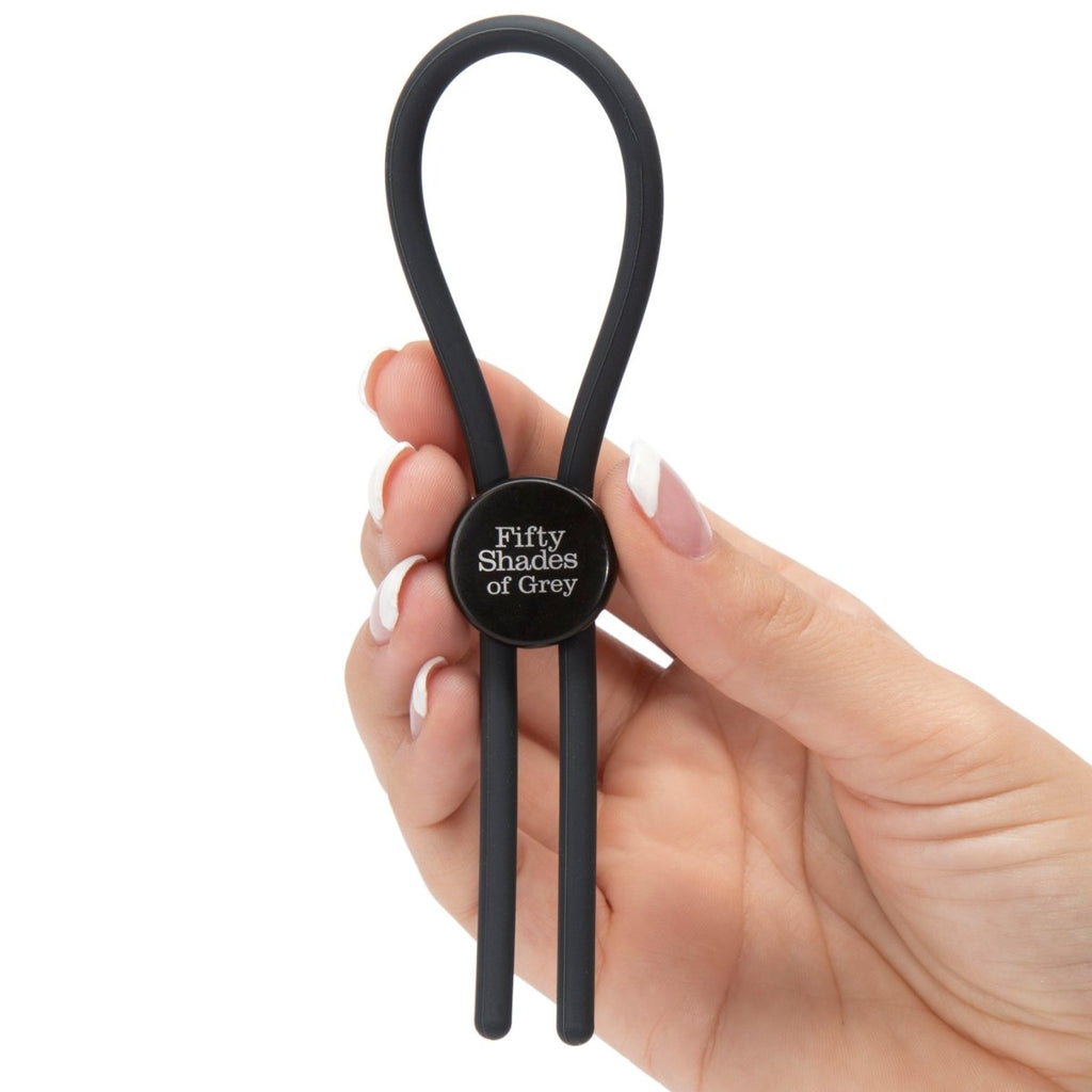 Fifty of Grey Again and Again Adjustable Cock Ring - TruLuv Novelties