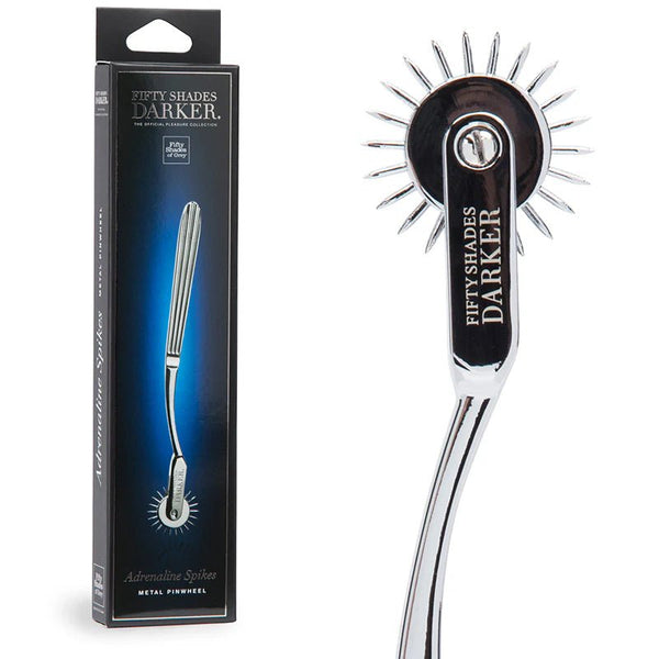 Fifty Shades Darker Adrenaline Spikes Metal Pinwheel - TruLuv Novelties