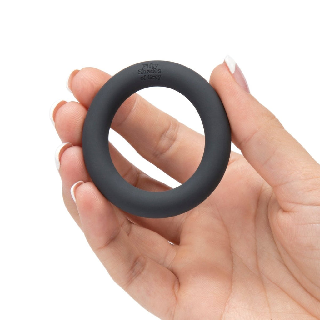Fifty Shades of Grey a Perfect O Silicone Cock Ring - TruLuv Novelties
