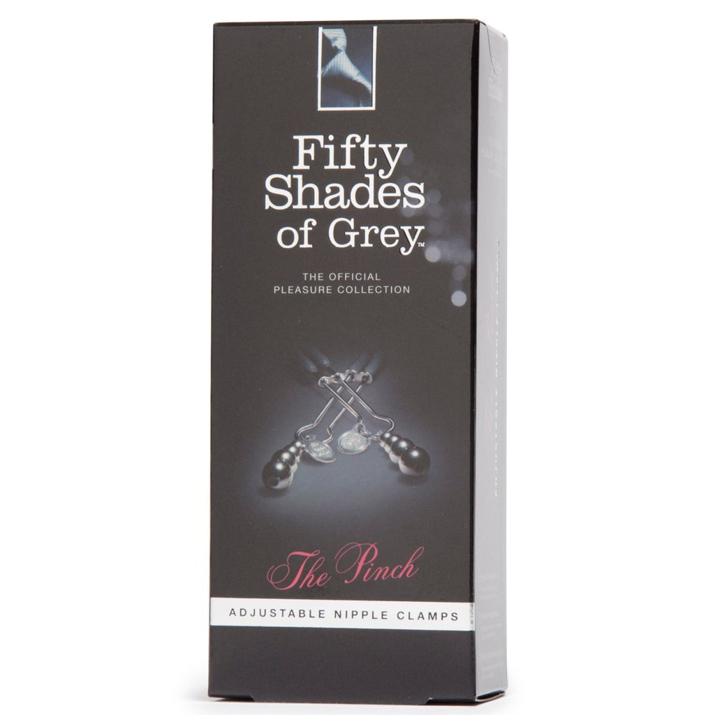 Fifty Shades of Grey the Pinch Adjustable Nipple Clamps - TruLuv Novelties