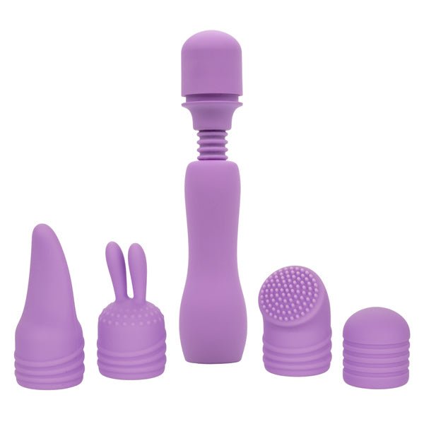First Time Rechargeable Travel Teaser Kit - Purple - TruLuv Novelties