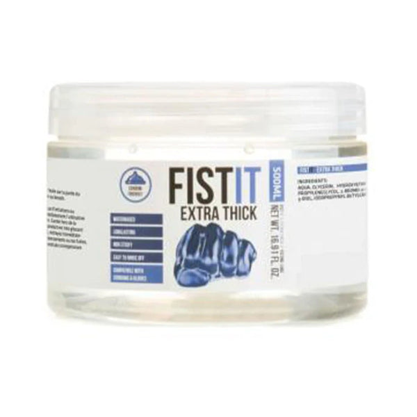Fist It Extra Thick Water-Based Lubricant 500ml / 17 oz. - TruLuv Novelties