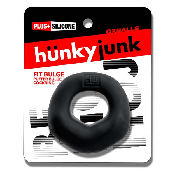 Fit Bulge Hung-Style Cockring Black Fog - TruLuv Novelties