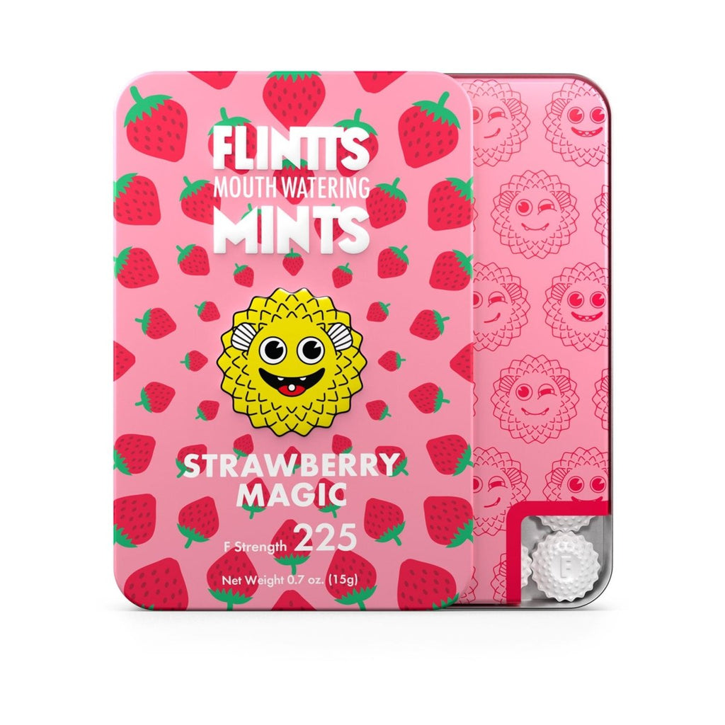 Flintts Mouth Watering Mints Strawberry Magic - F - Strength 225 - TruLuv Novelties