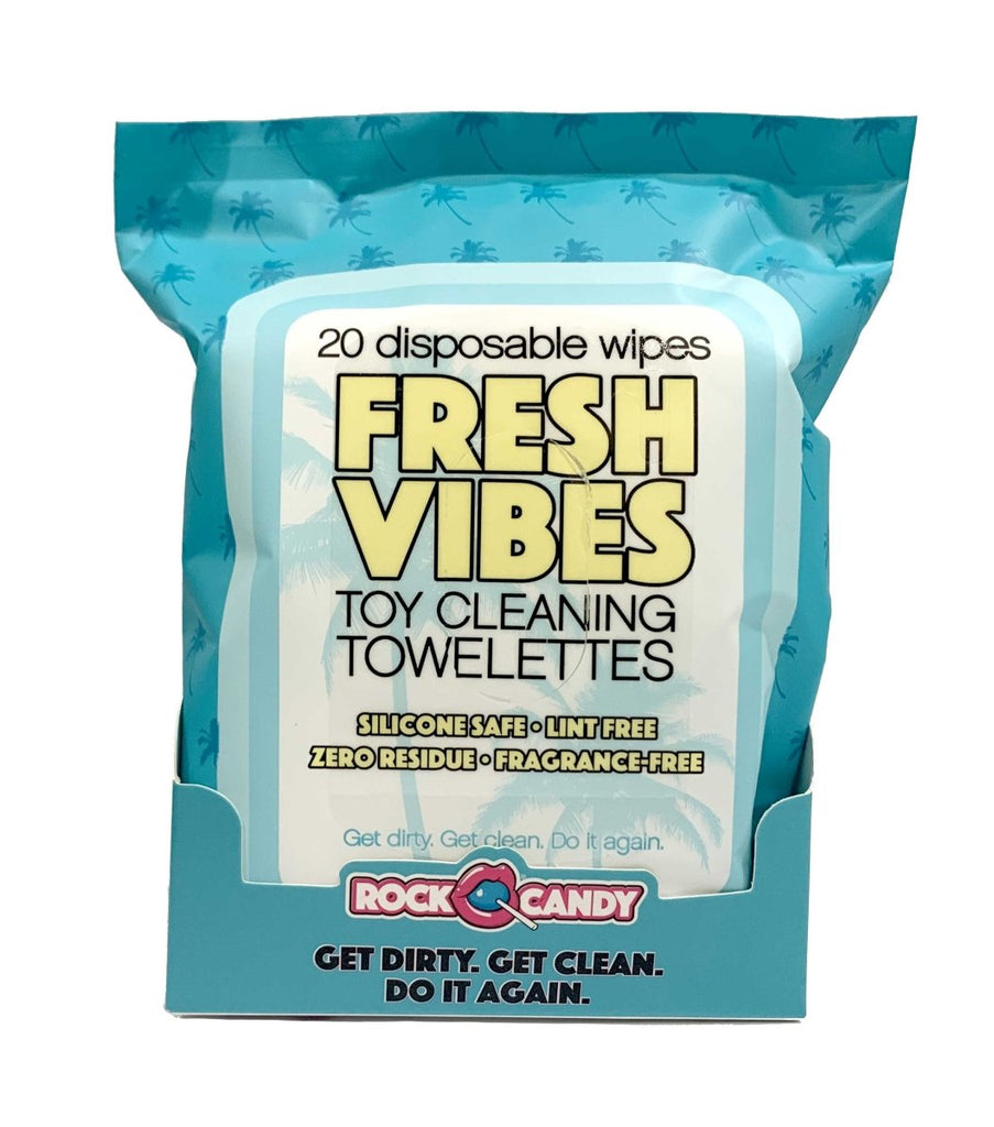Fresh Vibes Travel Pack - 20 Wipes - TruLuv Novelties