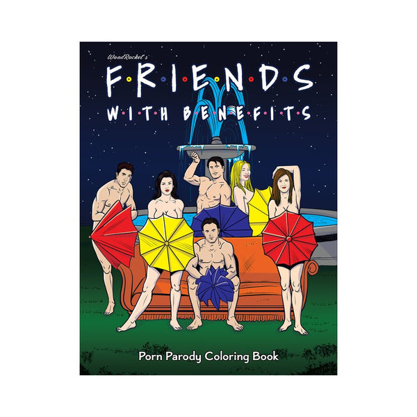 Friends With Benefits Porn Parody Coloring Book - TruLuv Novelties