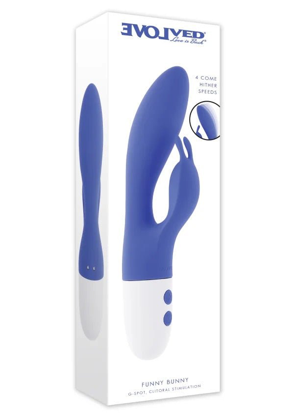 Funny Bunny G - Spot Clitoral Stimulation - Purple - TruLuv Novelties