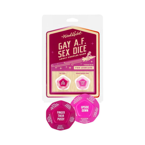 Gay AF Sex Dice: Lesbians - TruLuv Novelties