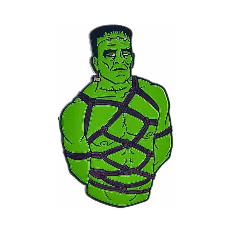 Geeky & Kinky Frank Enamel Pin - TruLuv Novelties