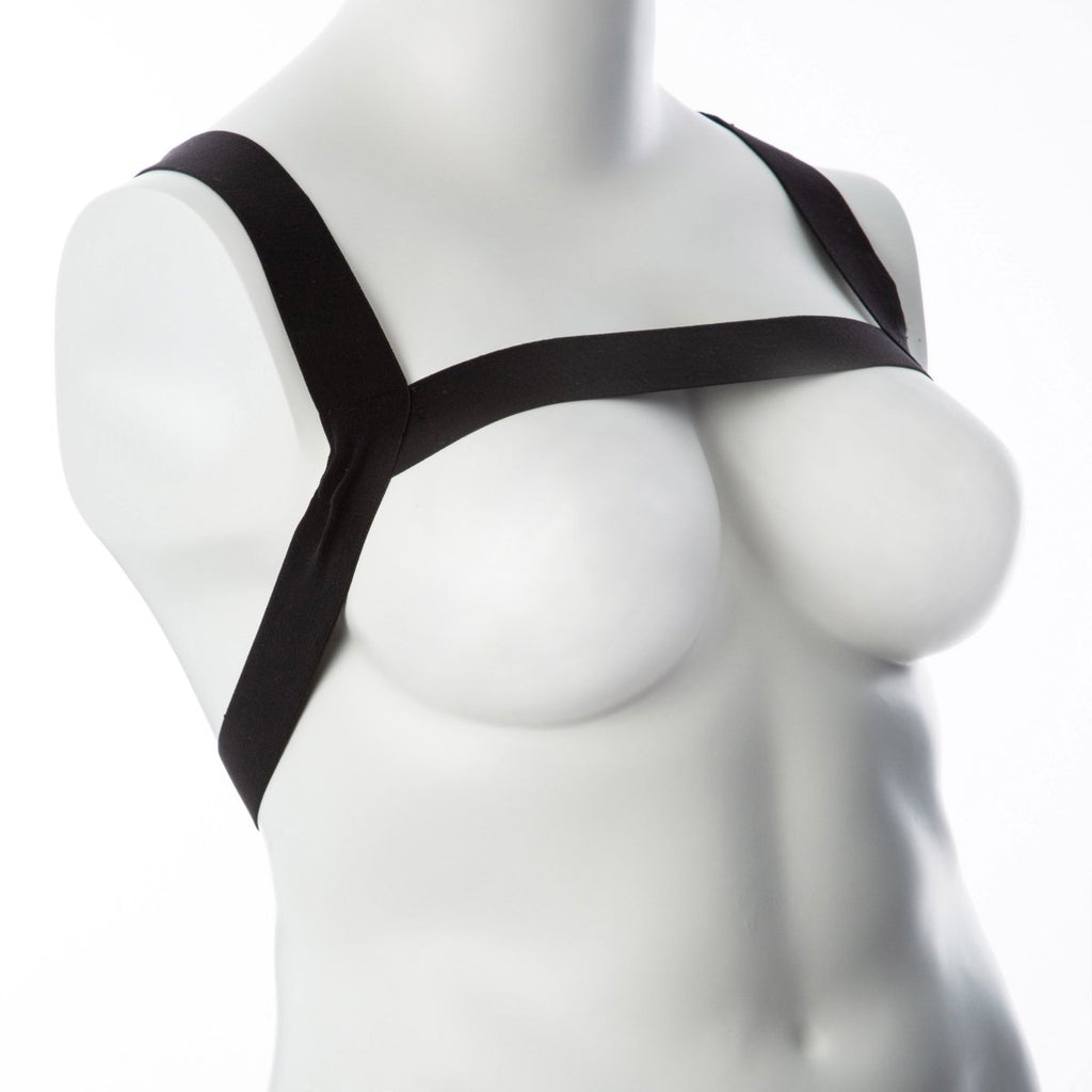 Gender Fluid Billie Harness - Large/xxlarge - Black - TruLuv Novelties
