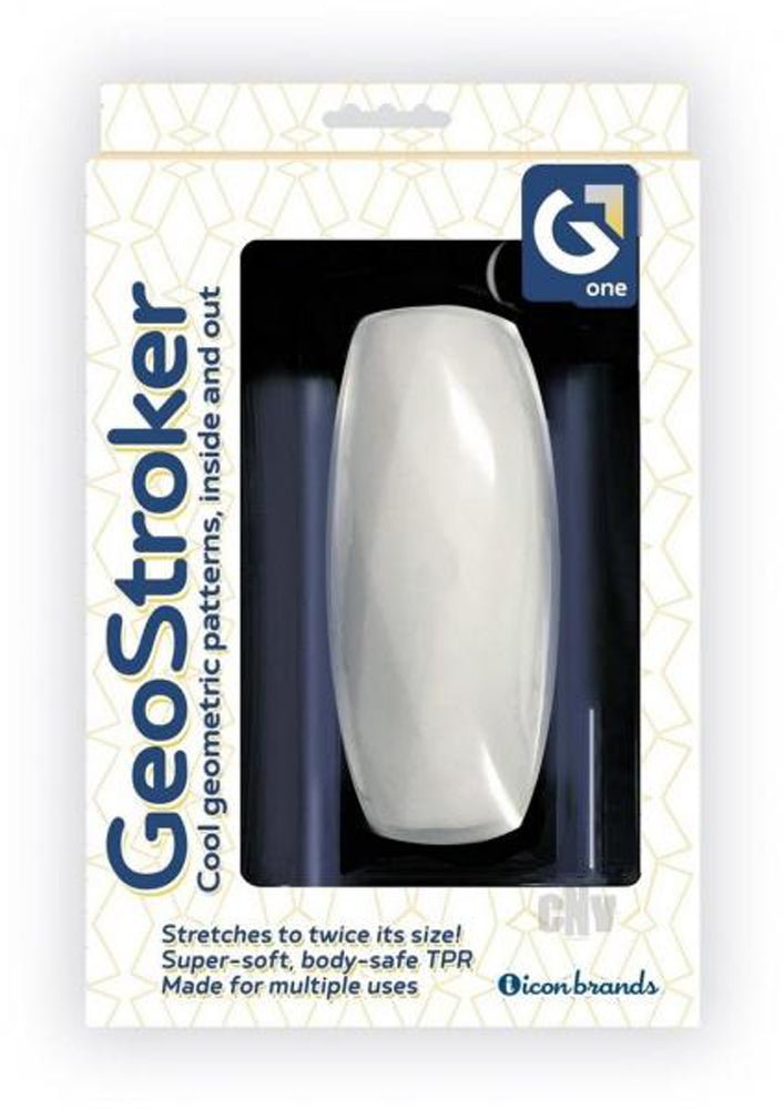 Geostroker 1 Stroker - White - TruLuv Novelties