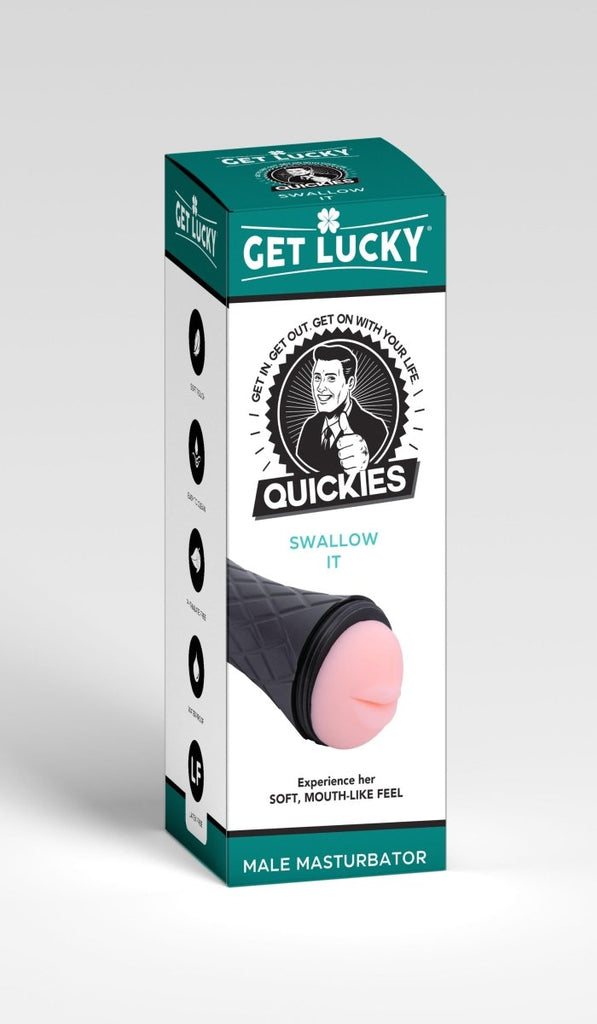 Get Lucky Quickies Swallow It Male Masturbator - TruLuv Novelties