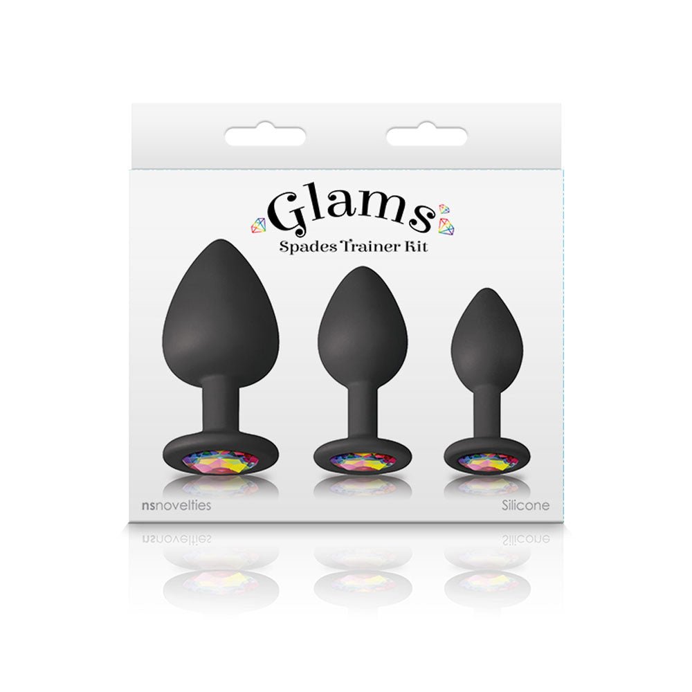 Glams - Spades Trainer Kit - Black - TruLuv Novelties