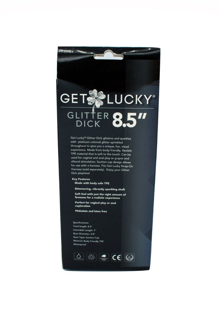 Glitter Dick Dildo 8.5 - TruLuv Novelties