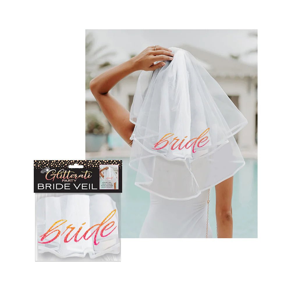Glitterati Party Bride Veil - TruLuv Novelties
